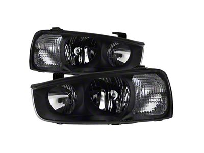 Xtune Hyundai Elantra 01-03 Crystal Headlights - OEM HD-JH-HYEL01-OEM - 9035425