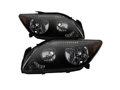 Xtune Scion tC 2005-2007 OEM Style Headlights - Black Smoked - 9035791