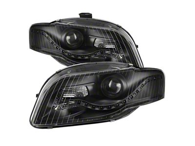 Xtune A4 06-08 Projector Headlights - Halogen Model Only - 9036071