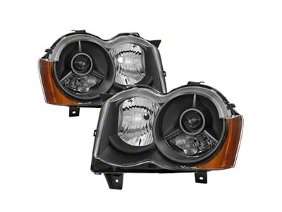 Xtune Jeep Grand Cherokee 08-10 OEM Style Projector Headlights - 9036118