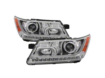 Xtune Dodge Journey 2009-2014 Light Bar DRL Projector - Black - 9036637