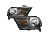 Xtune Ford Mustang 10-14 Non HID OEM Style Headlights - 9039904