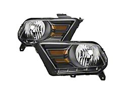 Xtune Ford Mustang 10-14 Non HID OEM Style Headlights - 9039904