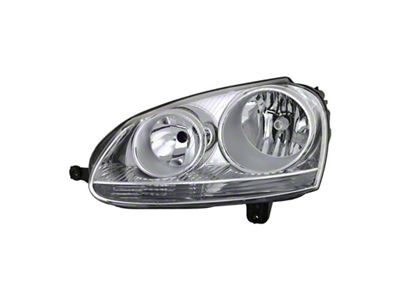 Xtune Volkswagen Golf 06-09 Driver Side Headlight - OEM Left - 9039973