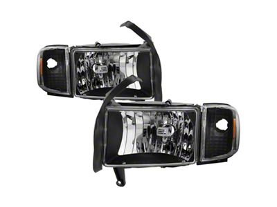Xtune Dodge Ram 1500 94-01 OEM Style Headlights w/ Corner - 9040061