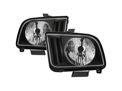 Xtune Ford Mustang 05-09 Halogen OEM Style Headlight Non HID - 9040146