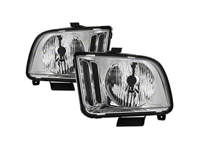Xtune Ford Mustang 05-09 Halogen OEM Style Headlight Non HID - 9040153