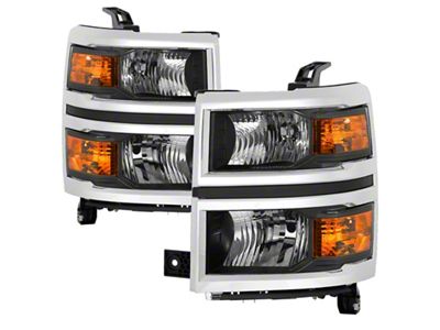 Xtune 14-15 Chevy Silverado 1500 New Body OEM Style Headlights - 9042447