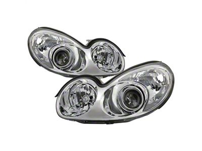 Xtune 02-05 Hyundai Sonata OEM Style Headlights - Chrome HD-JH-HYSON02-C - 9042744