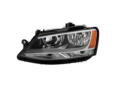 Xtune Volkswagen Jetta 11-14 Driver Side Halogen Headlight - OEM - 9939013
