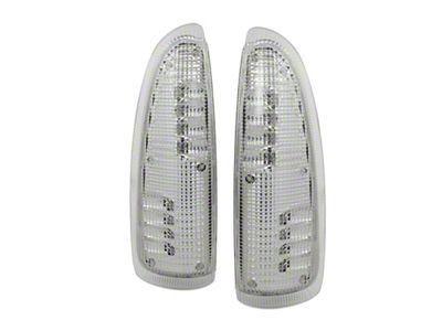Xtune Ford Superduty F250-F650 03-07 Amber LED Mirror Signal Lens - 9924712