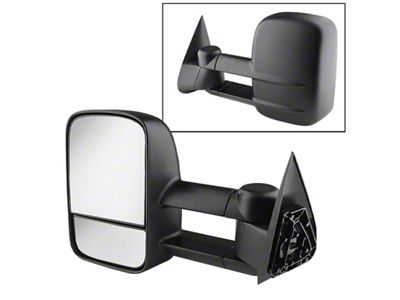 Xtune Chevy Silverado 99-06 Manual Extendable Manual Adjust Mirror Left - 9924910