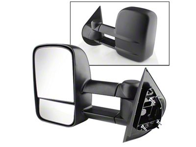 Xtune Chevy Silverado 07-12 Manual Extendable Manual Adjust Mirror Left - 9924972