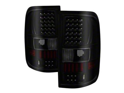 Xtune Ford F150 Styleside 04-08 LED Tail Lights Black Smoke - 5081162