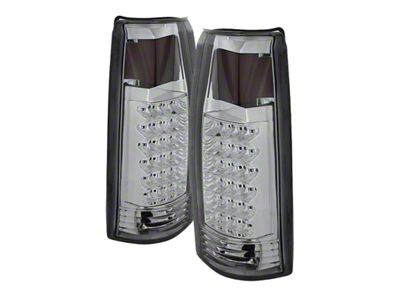 Xtune Yukon Denali 99-00 LED Tail Lights Chrome ALT-JH-CCK88-LED-C - 9022432