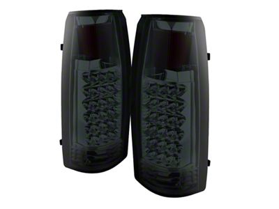 Xtune Yukon Denali 99-00 LED Tail Lights Chrome ALT-JH-CCK88-LED-SM - 9022456