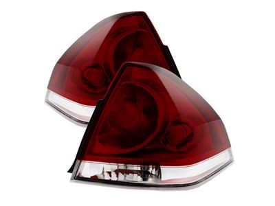 Xtune Chevy Impala 06-13 OE Style Tail Lights Red Smoke - 9027222