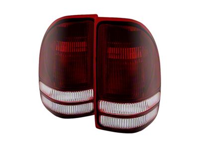 Xtune Dodge Dakota 1997-2004 OEM Style Tail Lights -Red Smoked - 9028762
