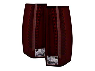 Xtune Cadillac Escalade 07-14 OE Style Tail Lights Red Smoked - 9030505