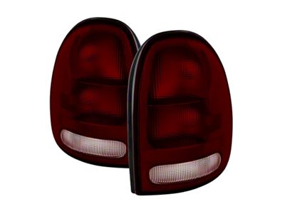 Xtune Plymouth Grand Voyager 96-00 OEM Style Tail Lights Dark - 9030949