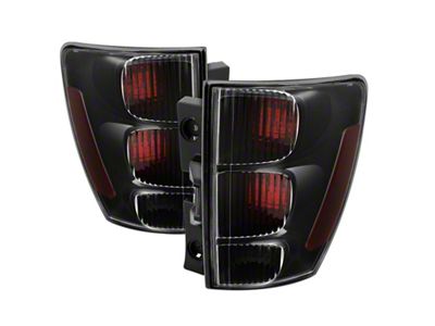 Xtune Chevy Equinox 05-09 OEM Style Tail Lights -Black ALT-JH-CEQ05-OE-RSM - 9031885