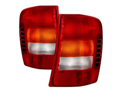 Xtune Jeep Grand Cherokee 1999-2002 Tail Lights OEM ALT-JH-JGC99-OE-RC - 9034091