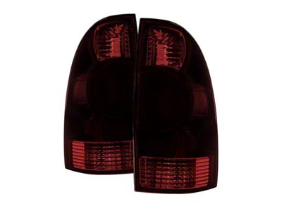 Xtune Toyota Tacoma 05-08 OEM Style Tail Lights Red Smoked - 9034275