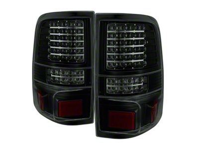 Xtune Ford F150 Styleside 04-08 LED Tail Lights Black Smoked - 9034886