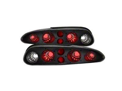 Xtune Chevy Camaro 93-02 Euro Style Tail Lights - Black - 9036491