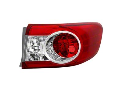 Xtune 11-13 Toyota Corolla Passenger Side Tail Light Outer - 9938832