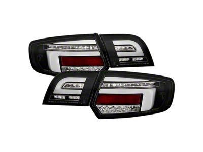 Spyder Auto 03-08 Audi A3 Full LED Tail Lights - Black - 5089076
