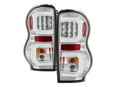 Spyder Auto 04-09 Dodge Durango LED Tail Lights - Chrome ALT-YD-DDU04-LED-C - 5086525