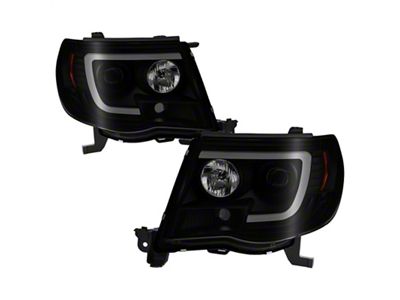 Spyder Auto 05-11 Toyota Tacoma Ver 2 Proj Headlights - Light - 5085771