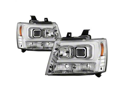 Spyder Auto 07-14 Chevy Suburban/Tahoe V2 Projector Headlights LED Turn Sig - 5086235