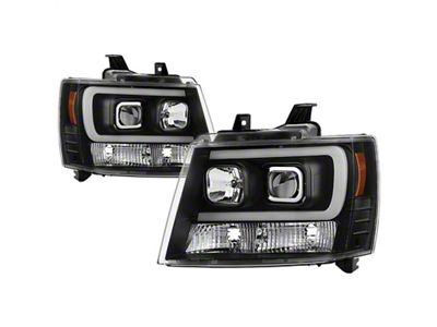Spyder Auto 07-14 Chevy Suburban/Tahoe V2 Projector Headlights LED Turn Sig - 5086242