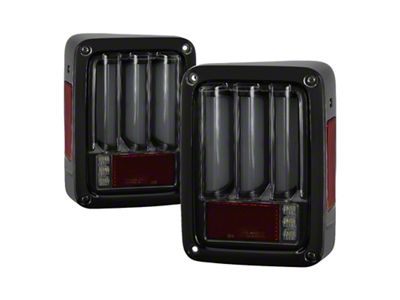 Spyder Auto 07-16 Jeep Wrangler Verison 2 Light Bar LED Tail - 5084781
