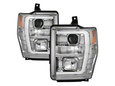 Spyder Auto 08-10 Ford F-250 Super Duty V2 Light Bar DRL - 5084699