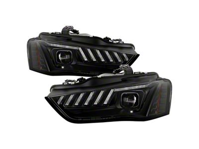Spyder Auto 13-16 Audi A4/S4 Halogen Model Only Projector Headlights - 5088321