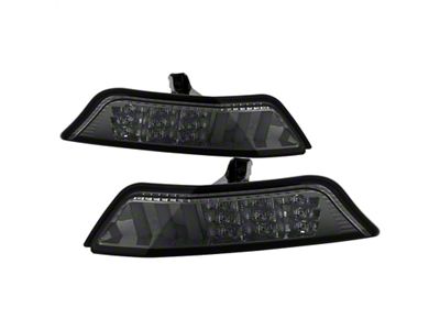 Spyder Auto 15-16 Ford Mustang LED DRL - Smoke CBL-YD-FM15-LED-SM - 5082527
