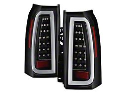 LED Tail Lights - Black (15-17 GMC Yukon)