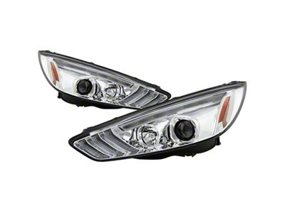 Spyder Auto 15-18 Ford Focus Projector Headlights - Seq Turn Light - 5086457