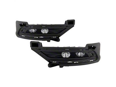 Spyder Auto 15-19 Chrysler 300 OEM LED Fog Lights W/Switch- Clear - 5086952