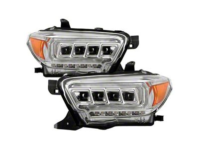 Spyder Auto 16-20 Toyota Tacoma Halogen Model Only High-Power LED Headlights - 5088369