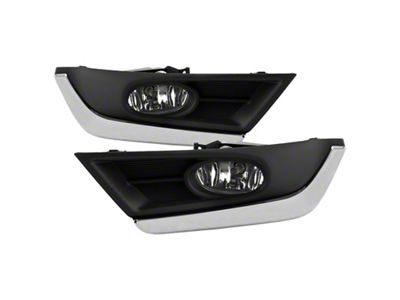 Spyder Auto 17-18 Honda CRV OEM Chrome Trim Fog Lights w/Switch - 5084897