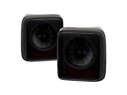 Sequential LED Tail Lights; Black Housing; Smoked Lens (19-20 Jeep Wrangler)