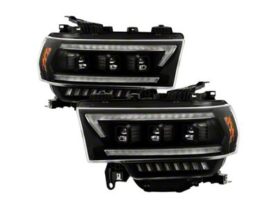 Spyder Auto 19-22 Dodge Ram 2500/3500 Halogen Model Only Proj. Headlights - 5088604
