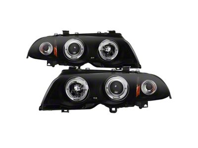 Spyder Auto 99-01 BMW E46 3 Series 4DR Projector Headlights 1PC - 5084804