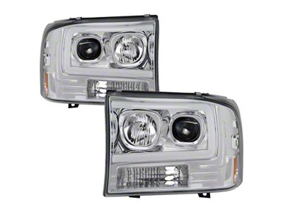 Spyder Auto 99-04 Ford F-250 Super Duty Light Bar Projector Headlights - 5084675