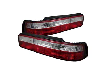 Spyder Auto Acura Integra 90-93 2Dr Euro Style Tail Lights Red - 5000187