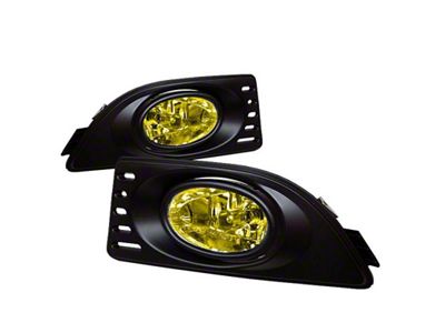 Spyder Auto Acura RSX 05-07 OEM Fog Lights w/Switch Yellow FL-AR06-Y - 5020680